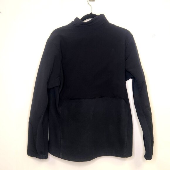 Columbia Black Full-Zip Fleece Jacket With Pockets Medium Size - Picture 2 of 7